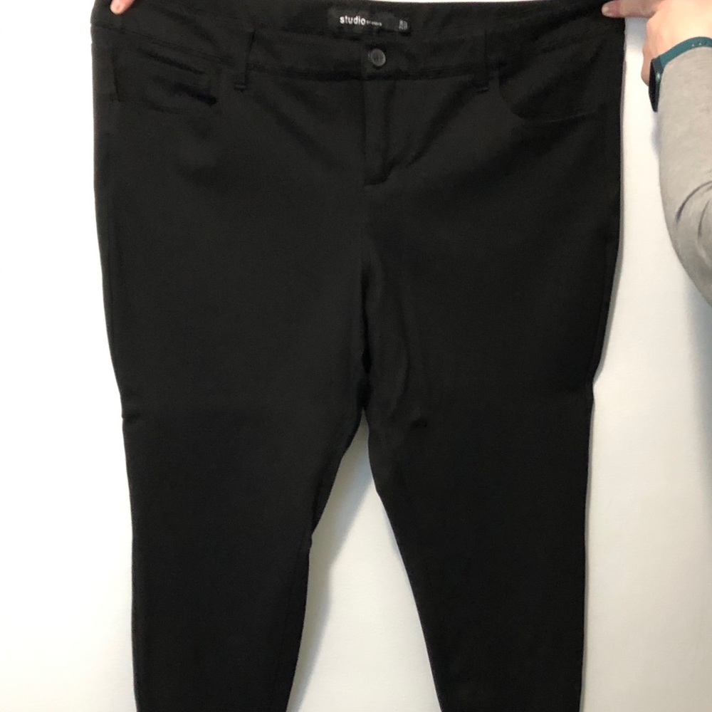 Torrid Studio Knit Black Size 22R Pants